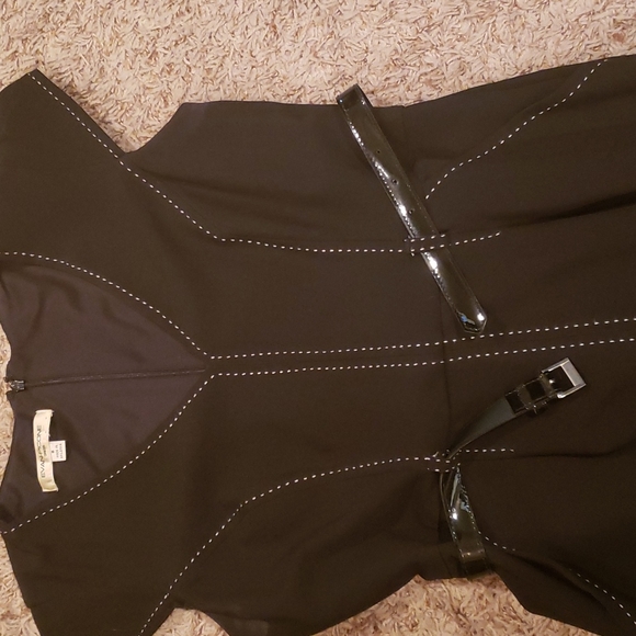 Evan Picone Black Dress size 8 - Picture 2 of 2